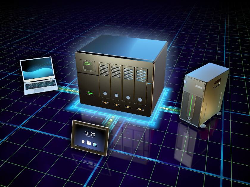 Servers, Storage & Virtualization — NAS, server, and endpoint infrastructure